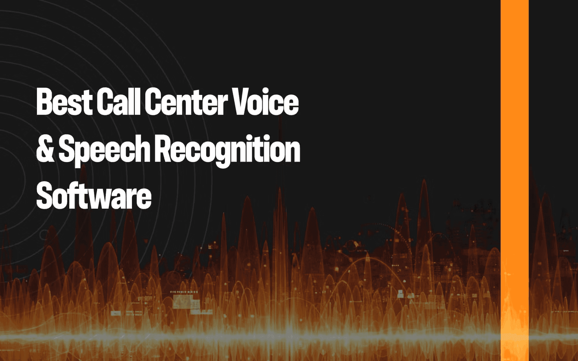 8 best call center voice & speech recognition software