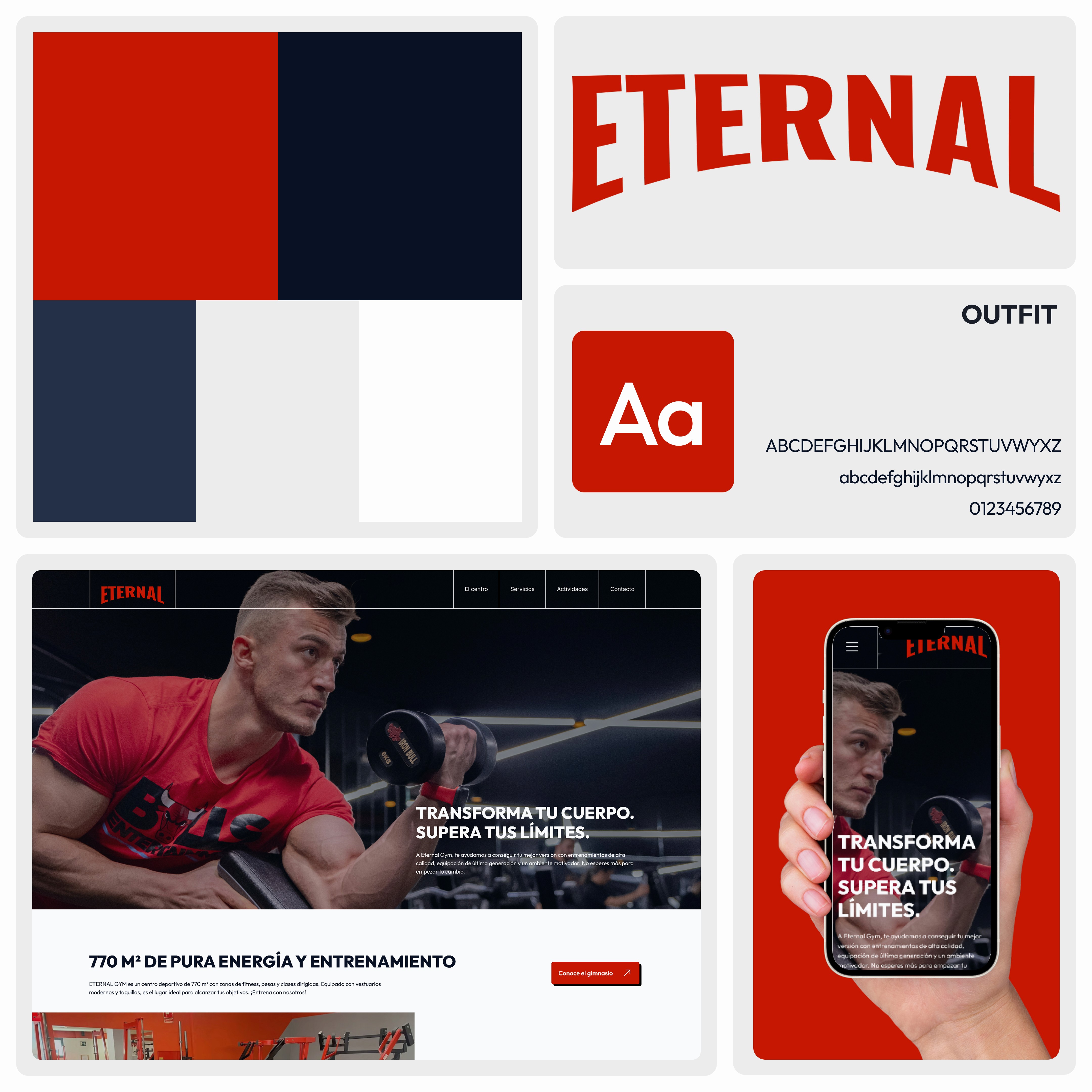 Guía de estilo de Eternal Gym