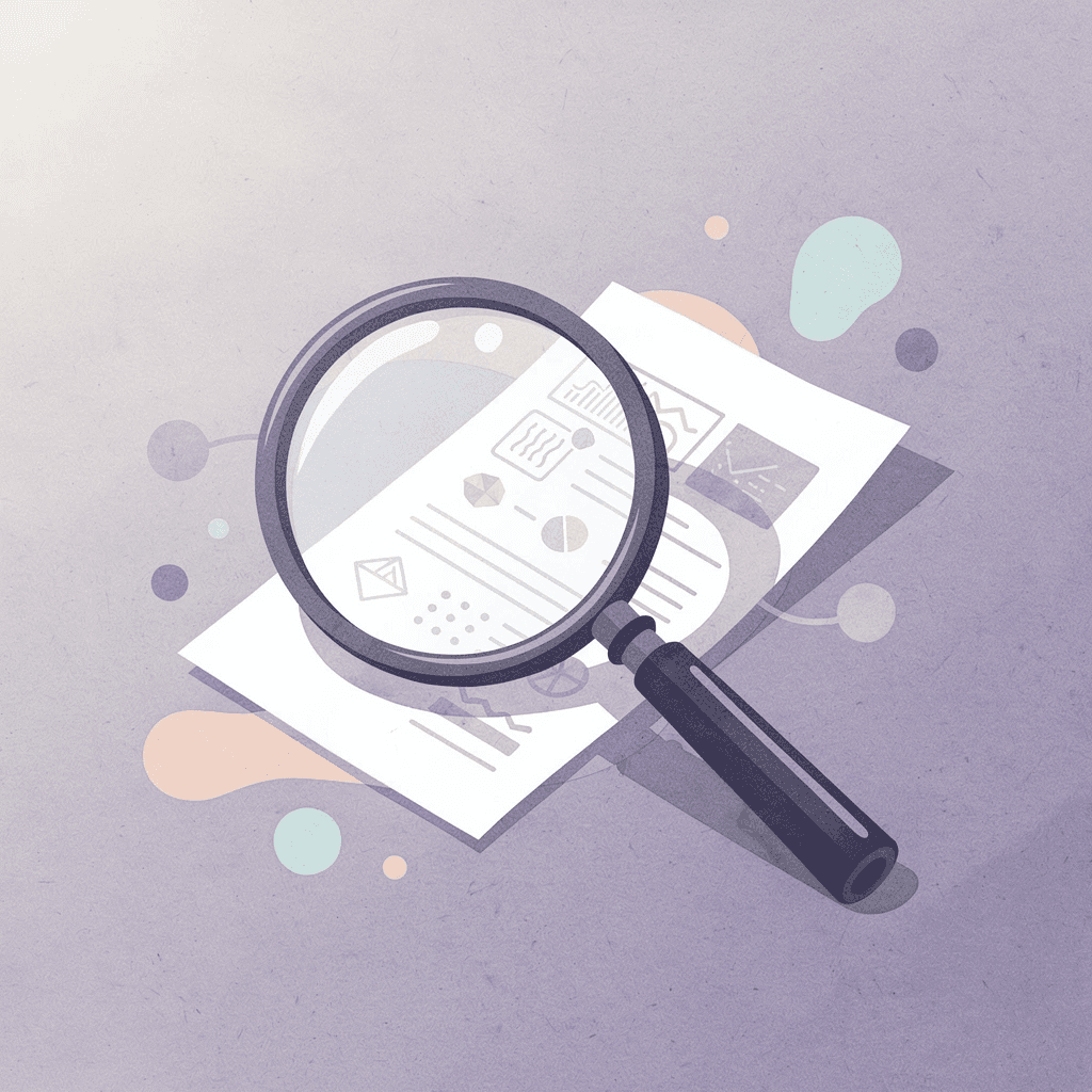 Magnifying glass examining business documents to find hidden obligations - How Much Does It Cost To Close An LLC
