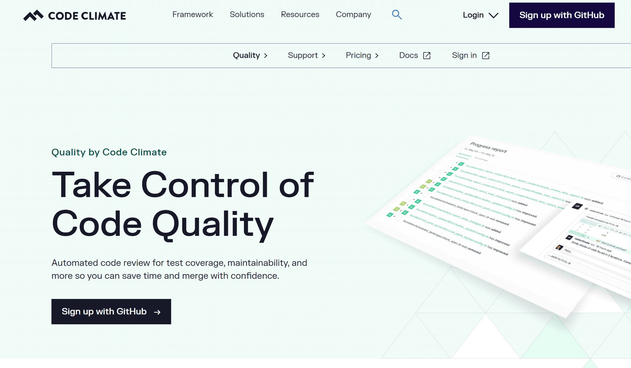 Code Climate Quality