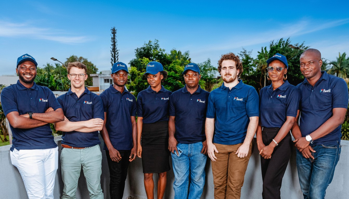 The Fleeti Côte d'Ivoire team