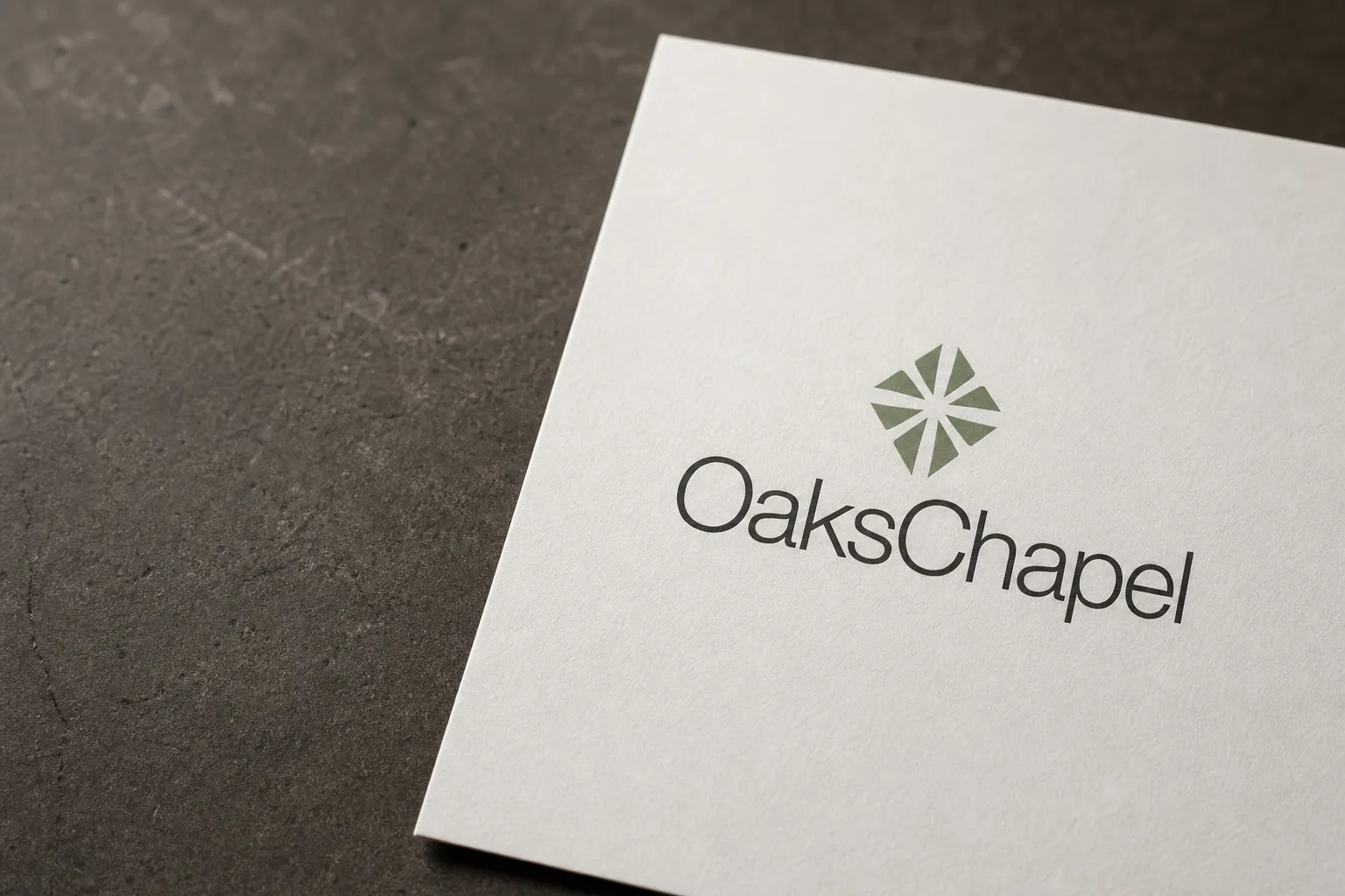Logo on paper