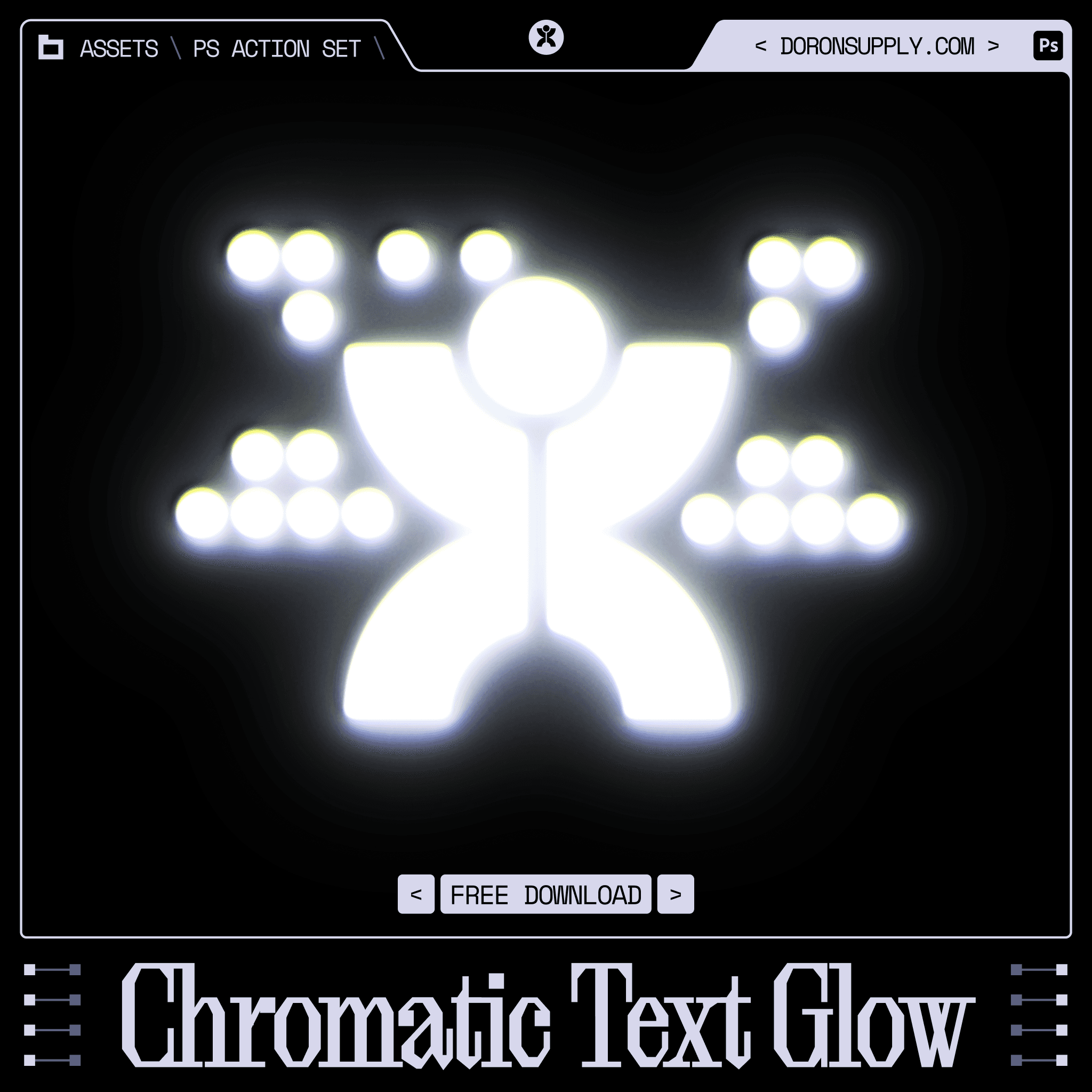 freebie-textglow