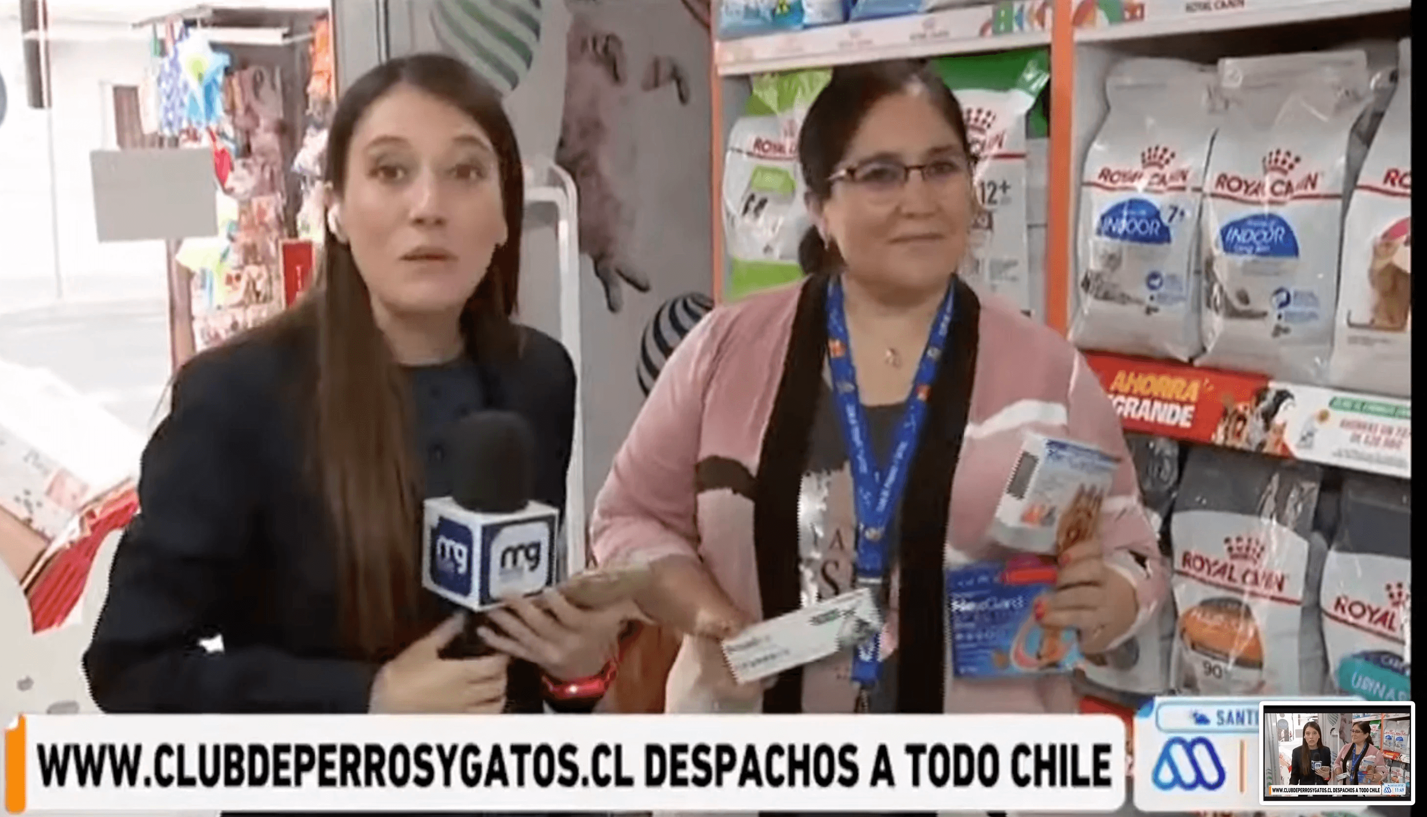 Captura o respaldo documental de la aparición de Aracely Cretier en medios