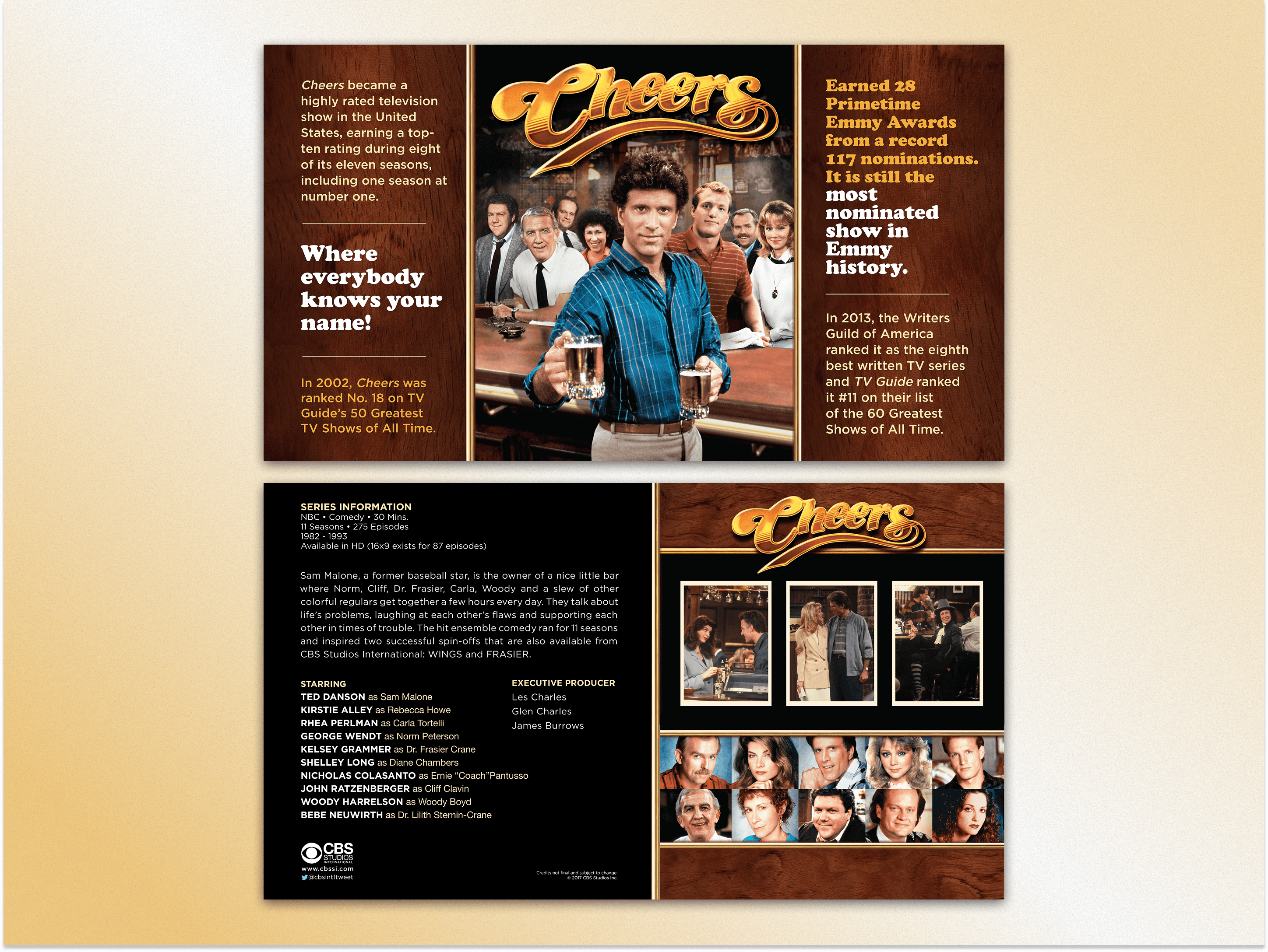 CBS - Sell sheet - Cheers