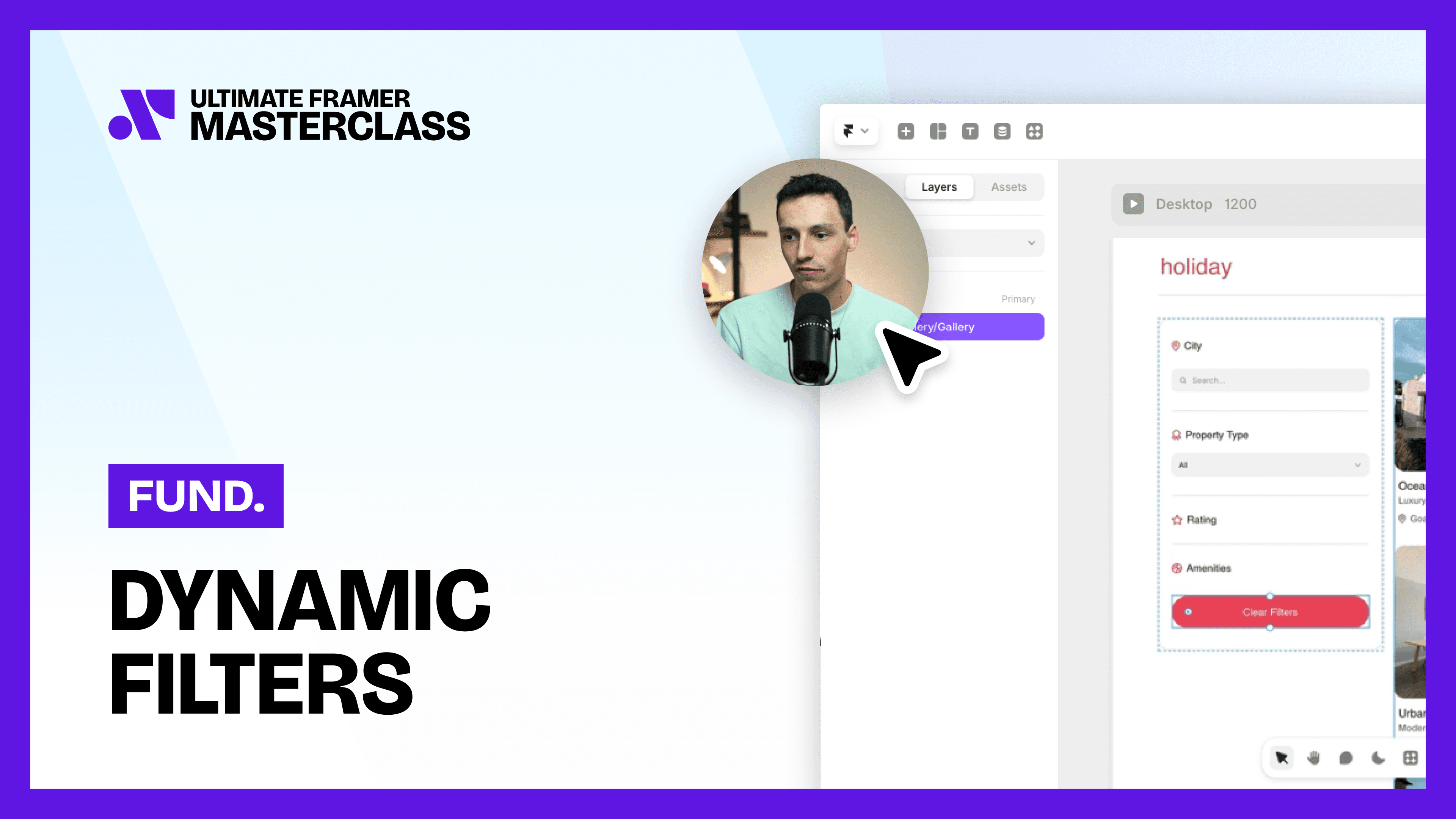Lesson: How to Use Dynamic Filters in Framer CMS