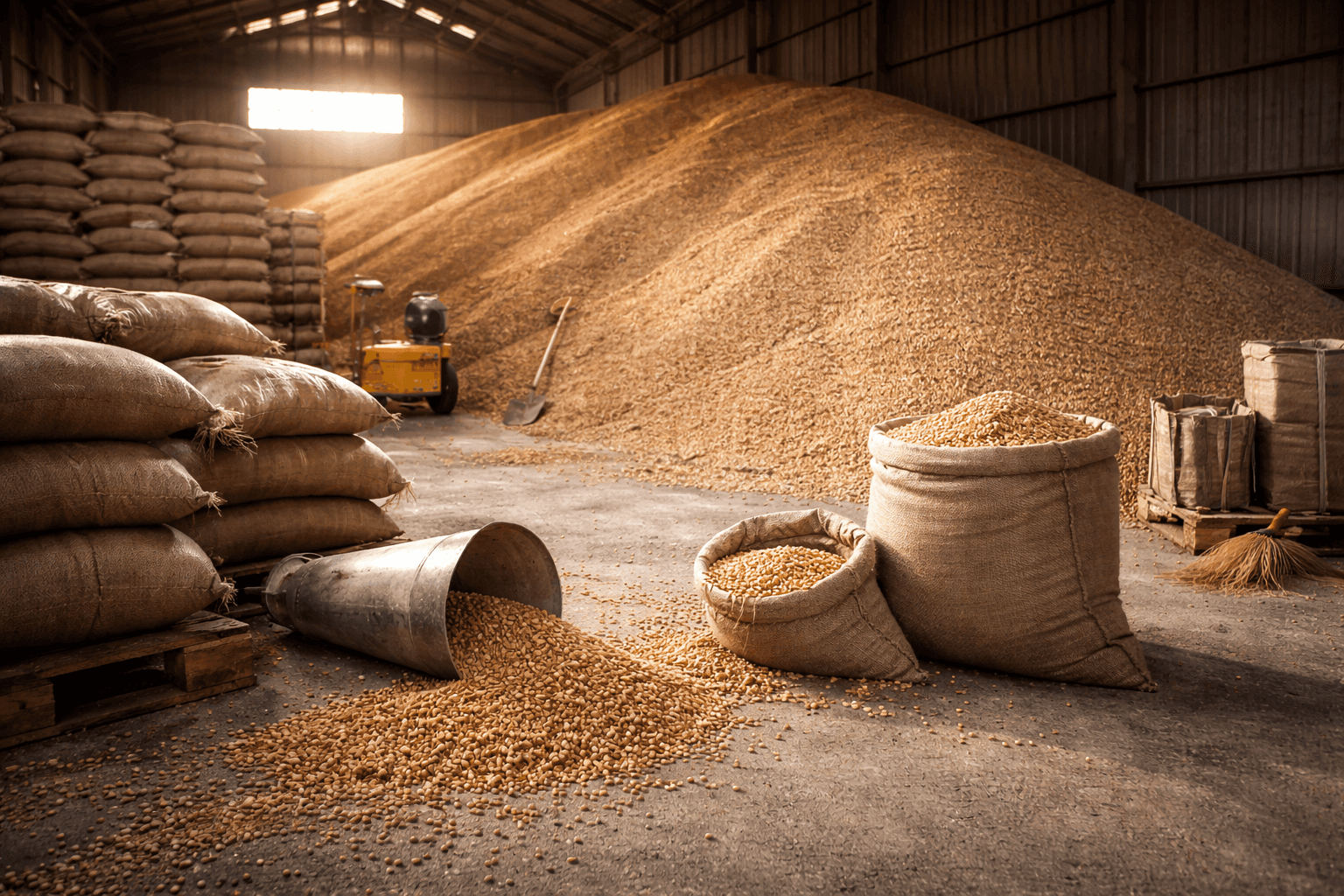 Fumigation des entrepots