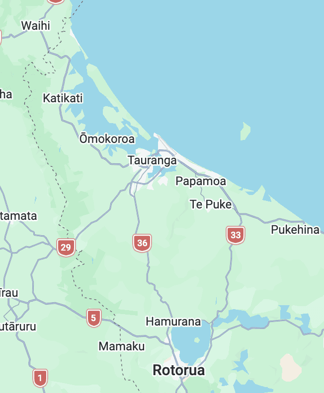 Map of the Wellington Region