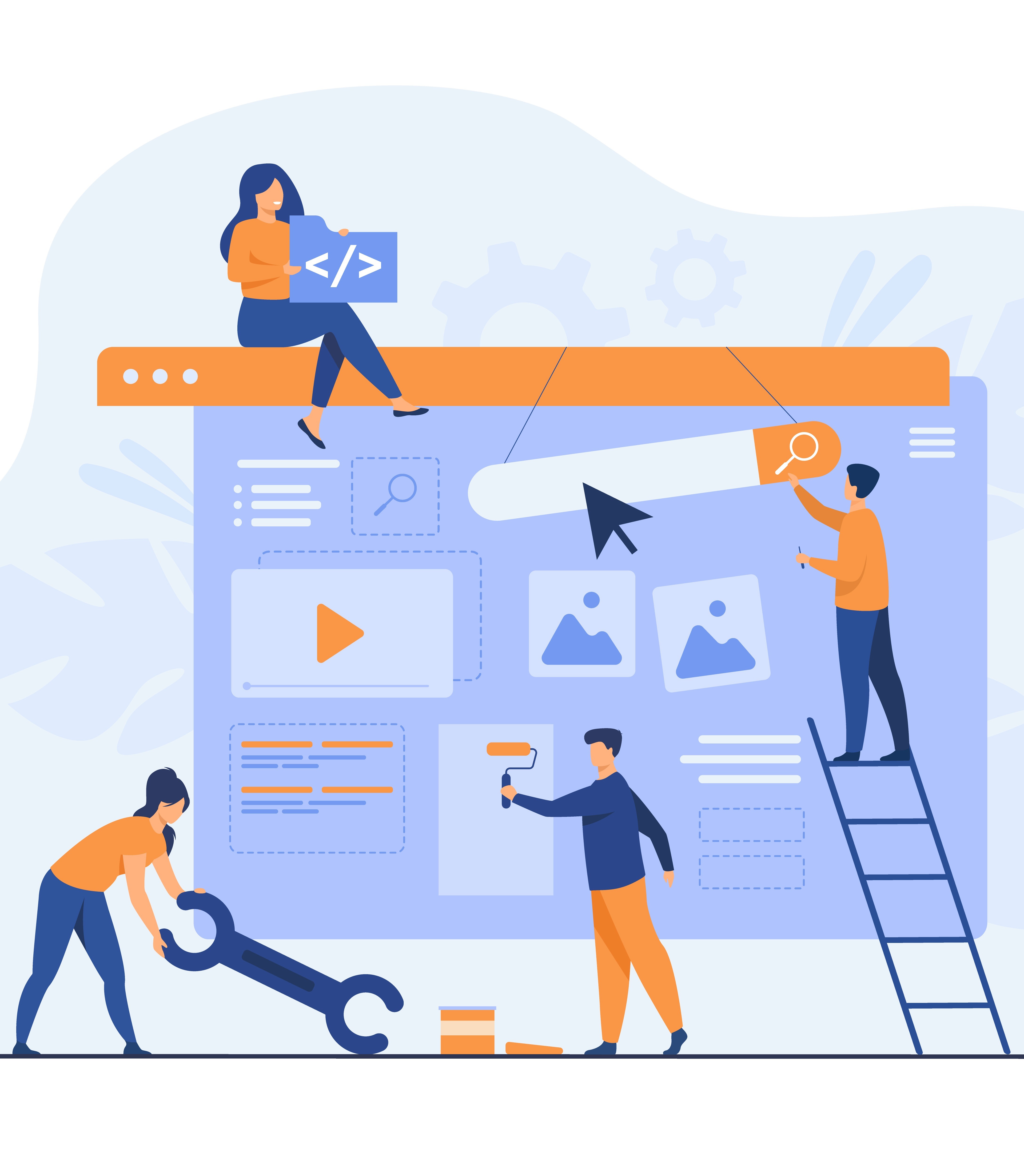 A person stands with a water bottle against a bright sky and wispy clouds, surrounded by tall grass. Text reads "Slowly but surely." Serene and hopeful mood.