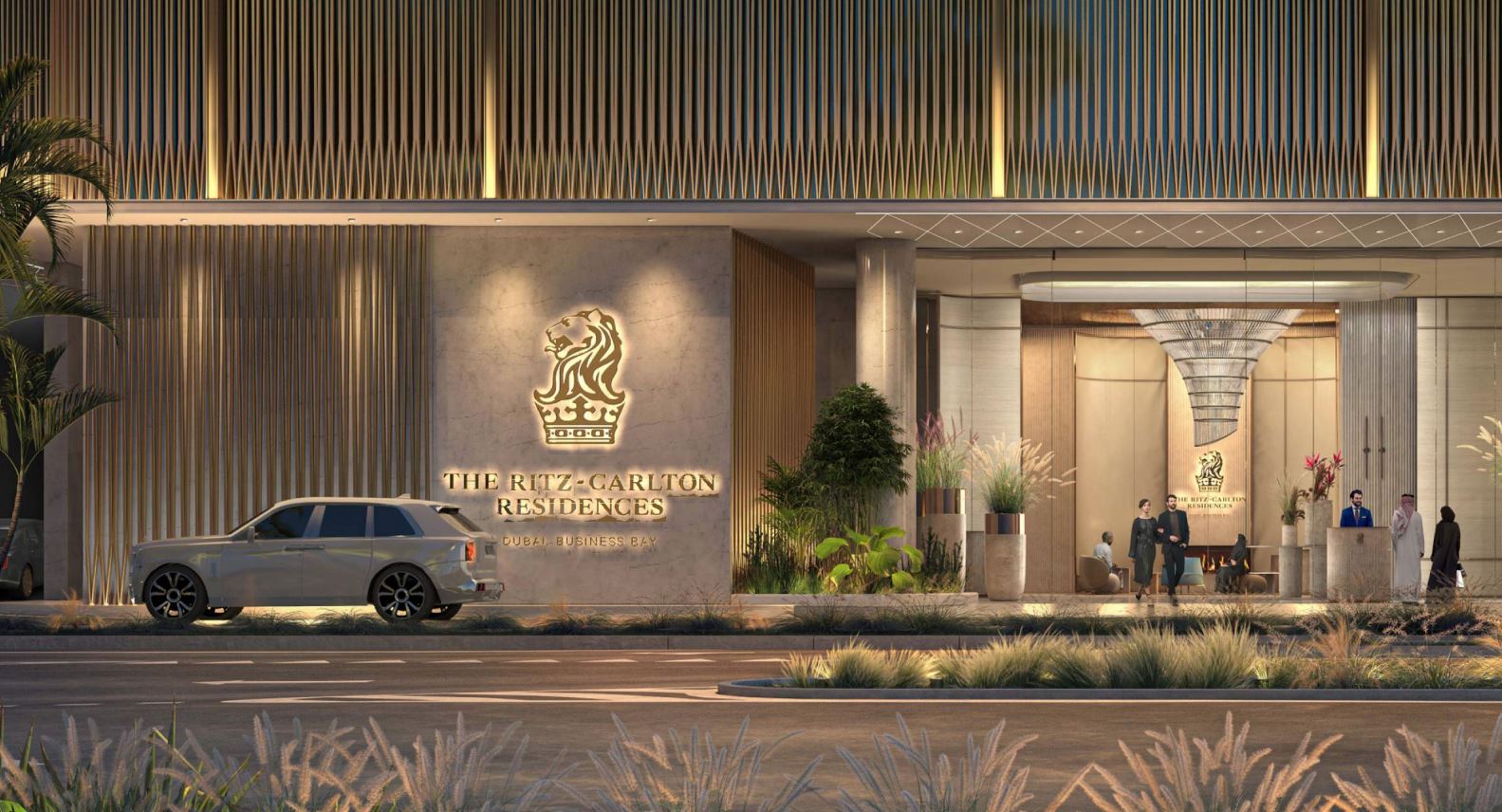 Ritz Carlton Entrance