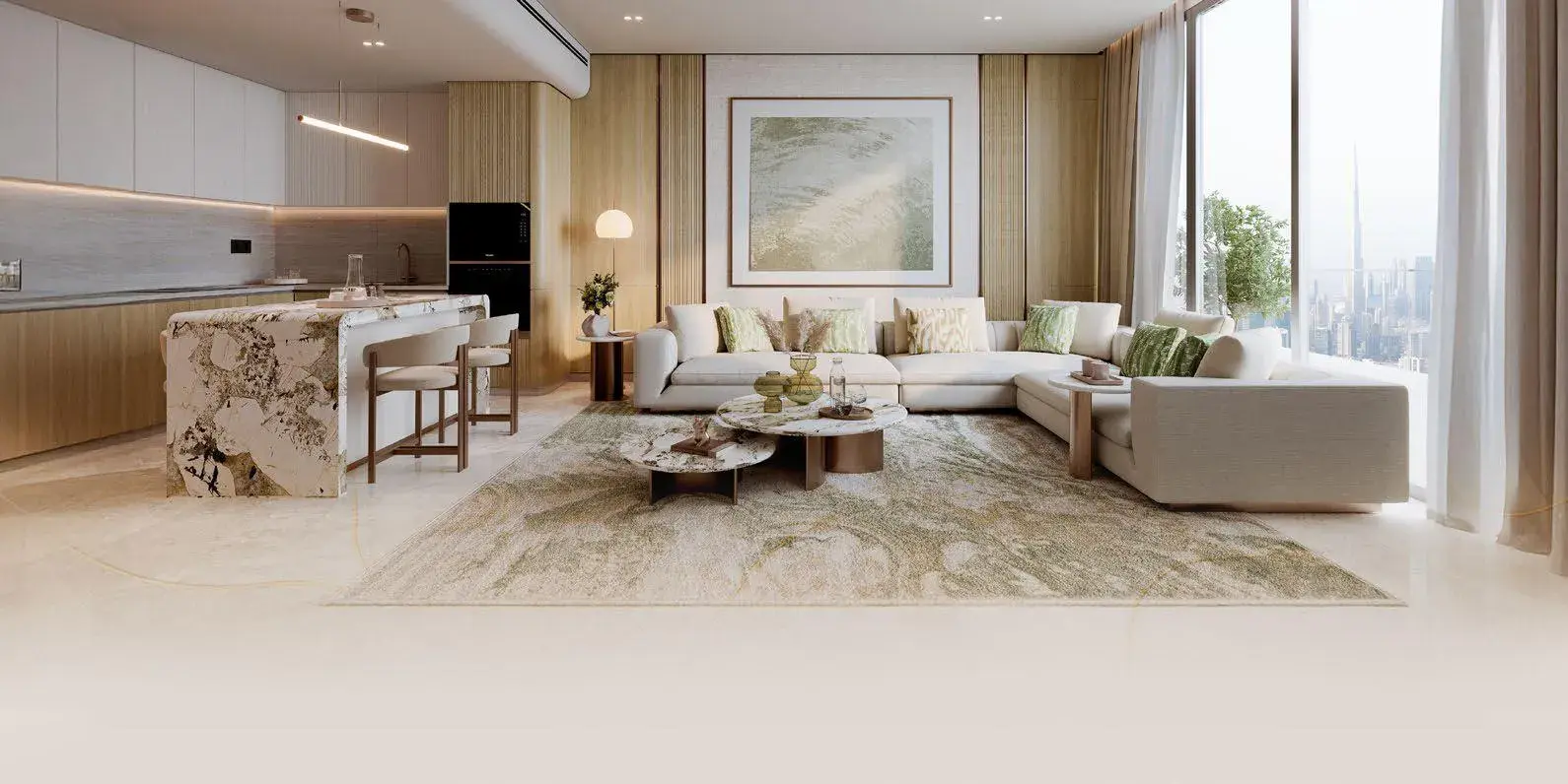 binghatti titania interiors