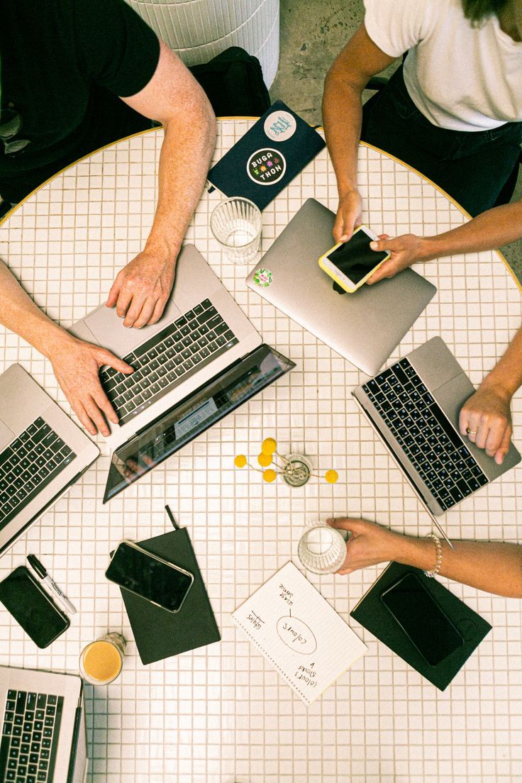 Tech devices on desk
