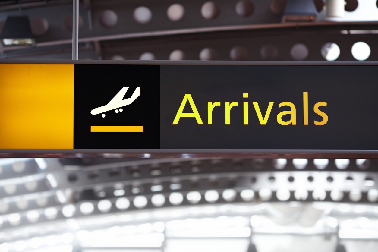 Arrivi aeroporto