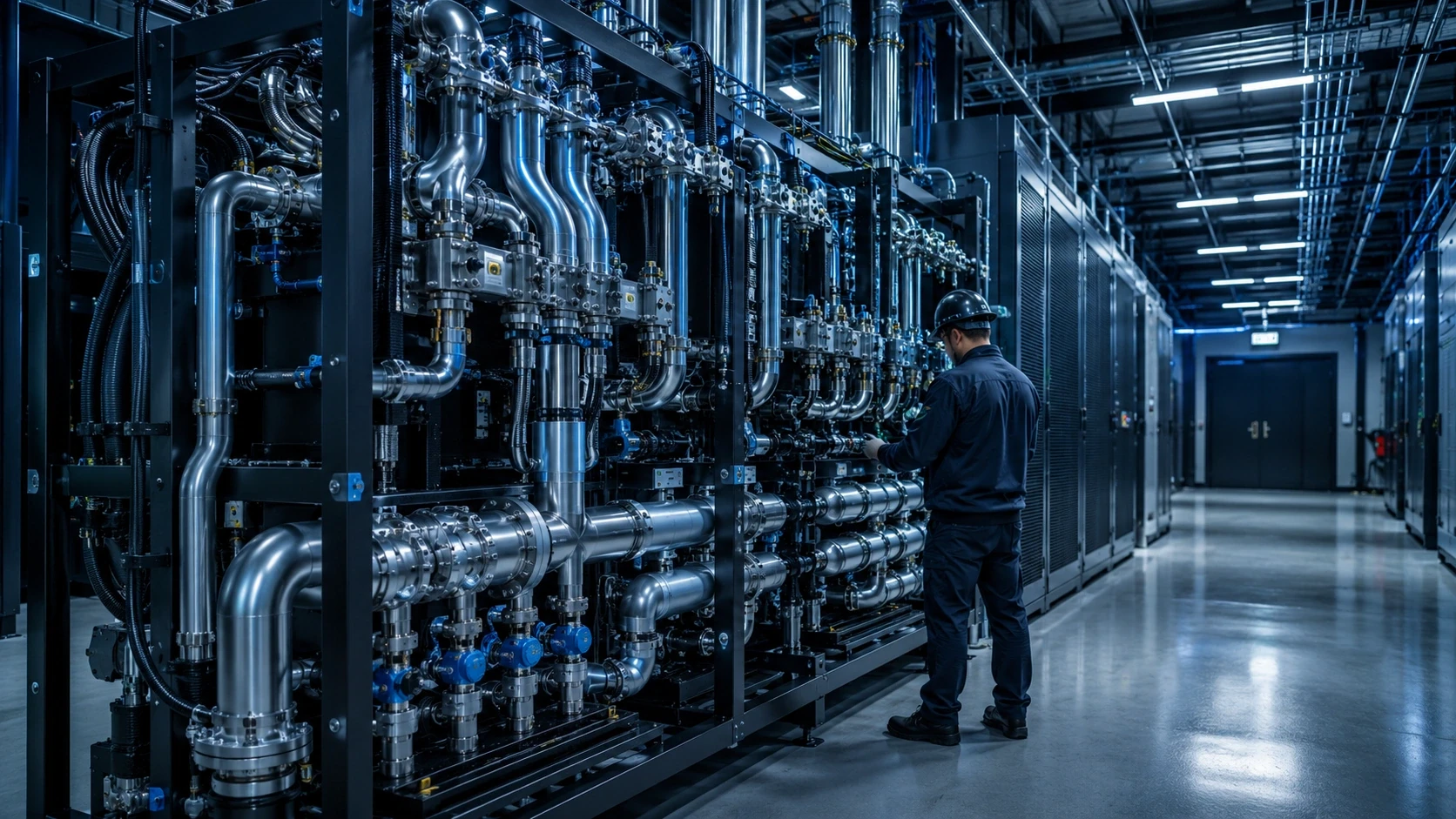 Direct-to-chip liquid cooling manifold