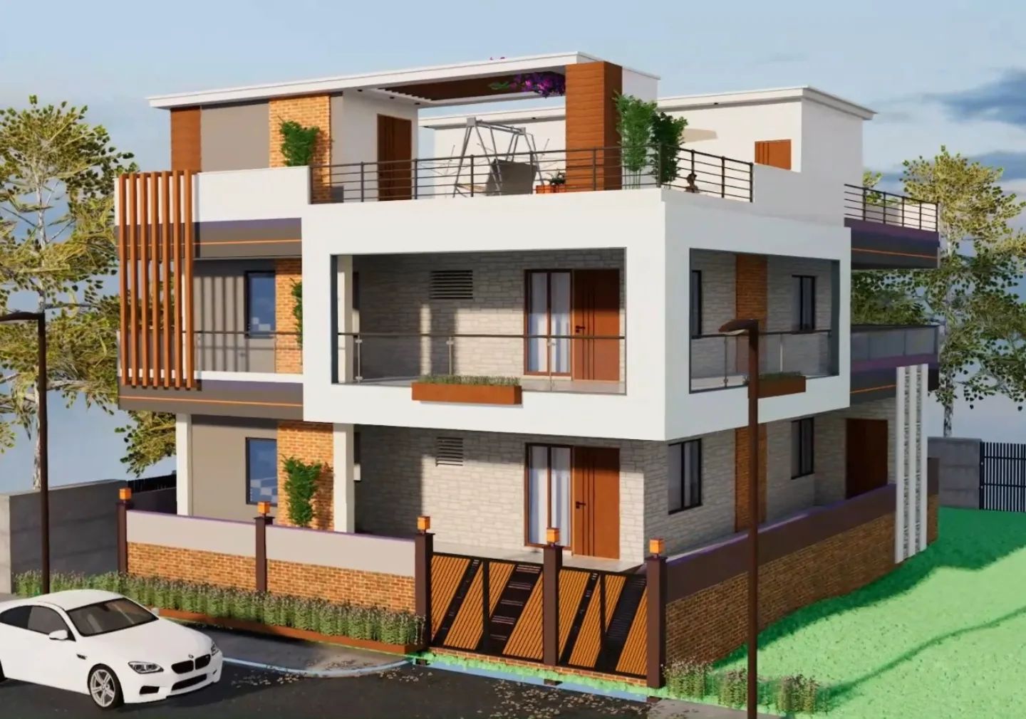 3D Elevation & Interior Design