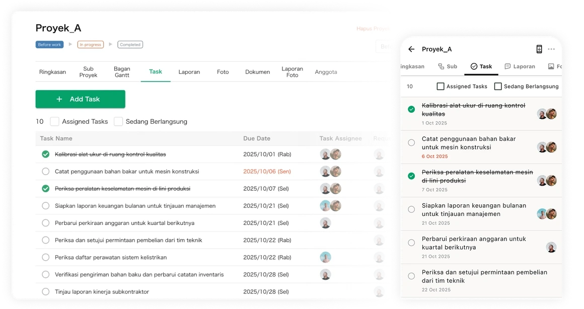 Task Management | Kanna