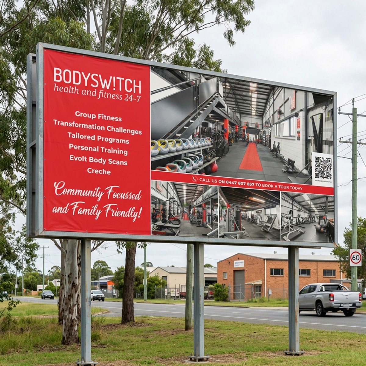 Bodyswitch Billboard Advert