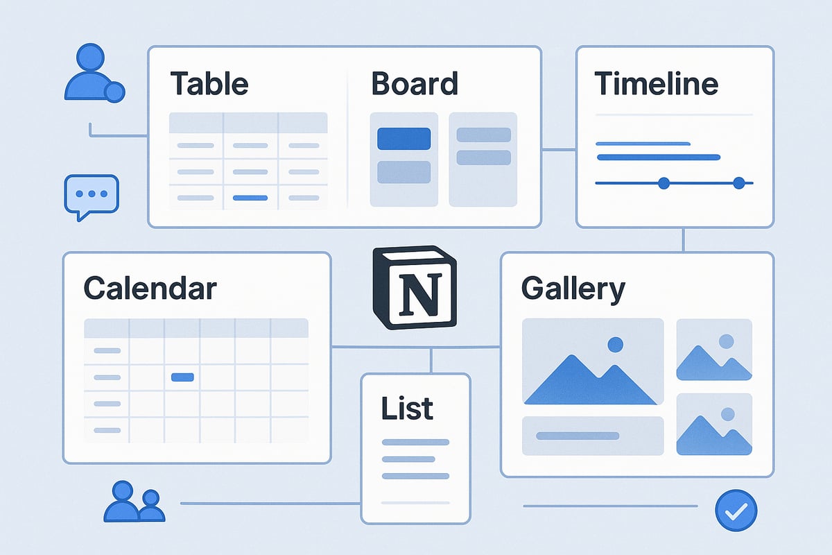Exploring Each Notion Database View Type