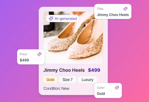 Create Listings With AI Feature