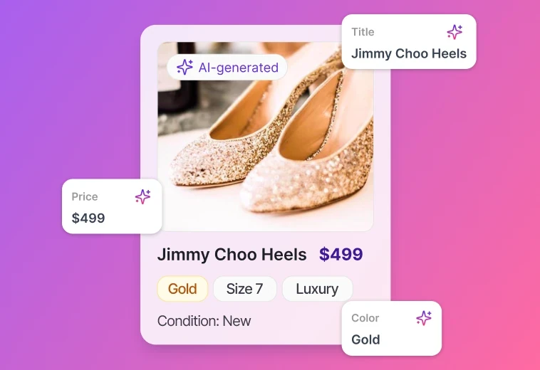 Create Listings With AI Feature