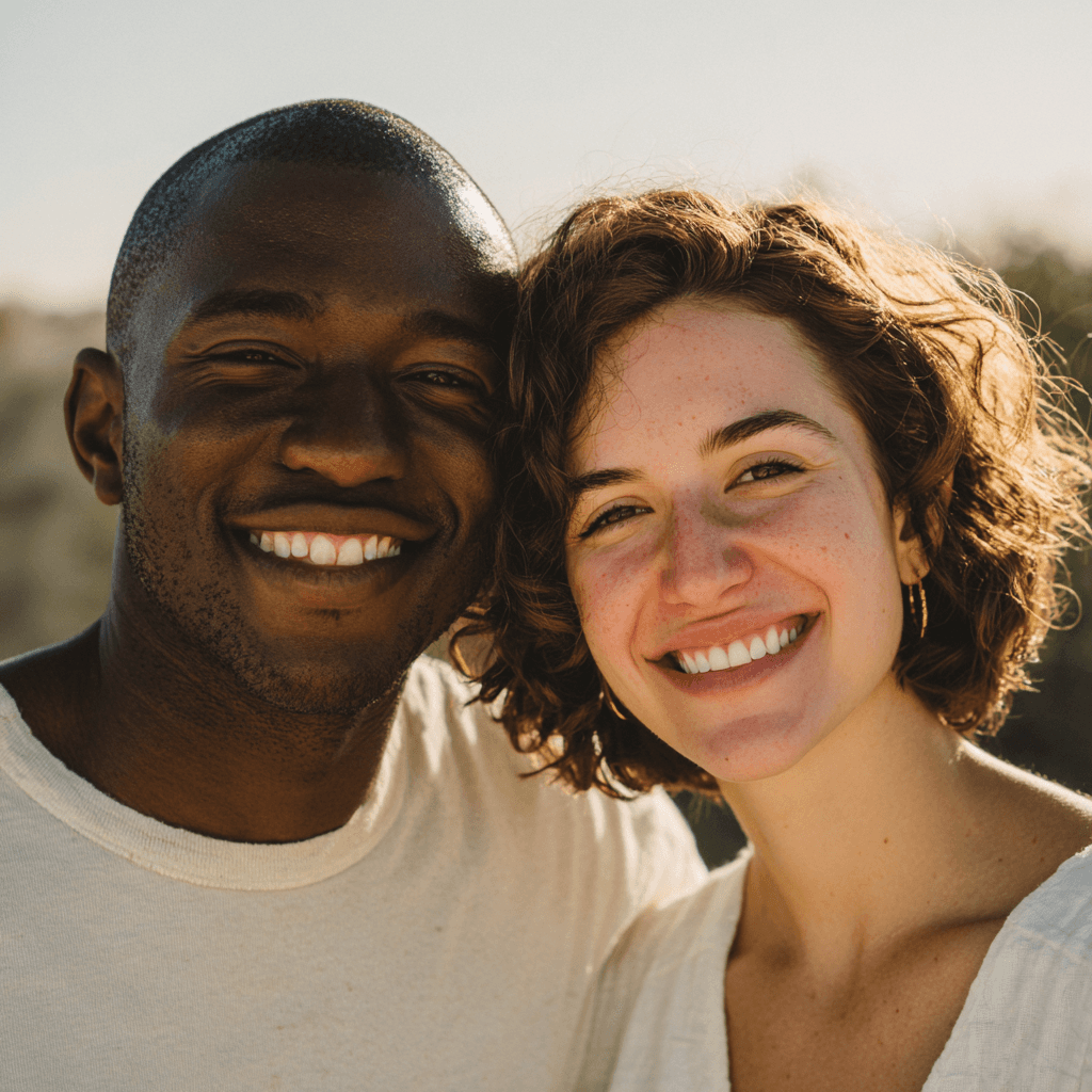 Chloe and David Heashot photo