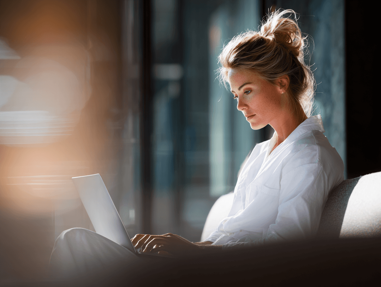 MedSpa owner reviewing campaign performance to decide whether to pause or scale, representing data-led decisions using ClinicROI to track visits, revenue, and follow-up leaks.