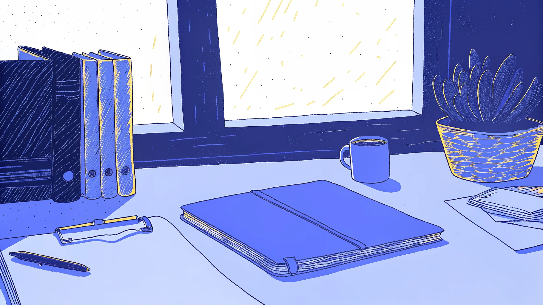 Law firm desk with legal folders, gavel, and glowing AI panel signaling implementation challenges