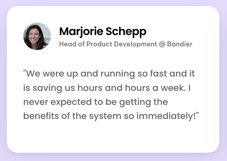 Onbrand testimonial