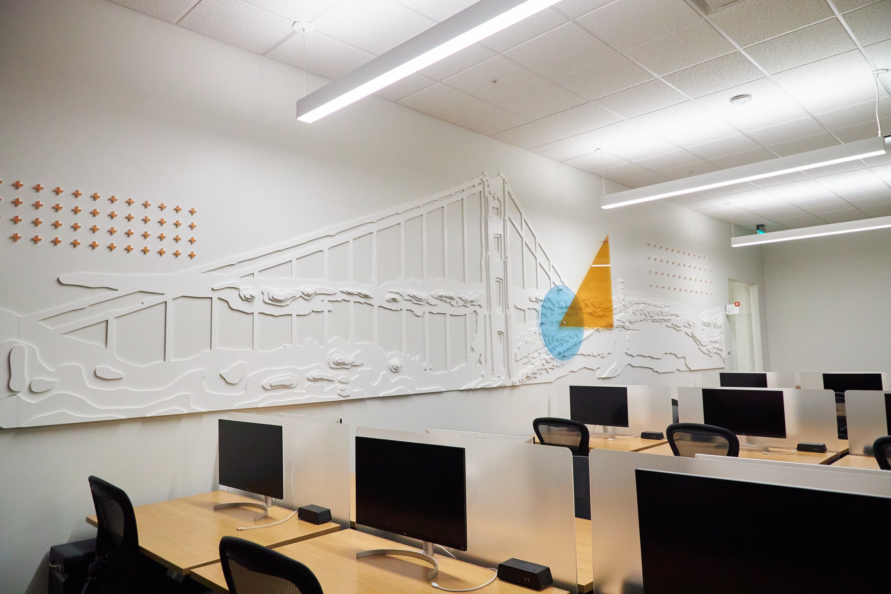 San Francisco wall installation