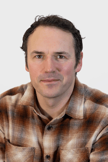 Head and shoulders of Peter Bradley