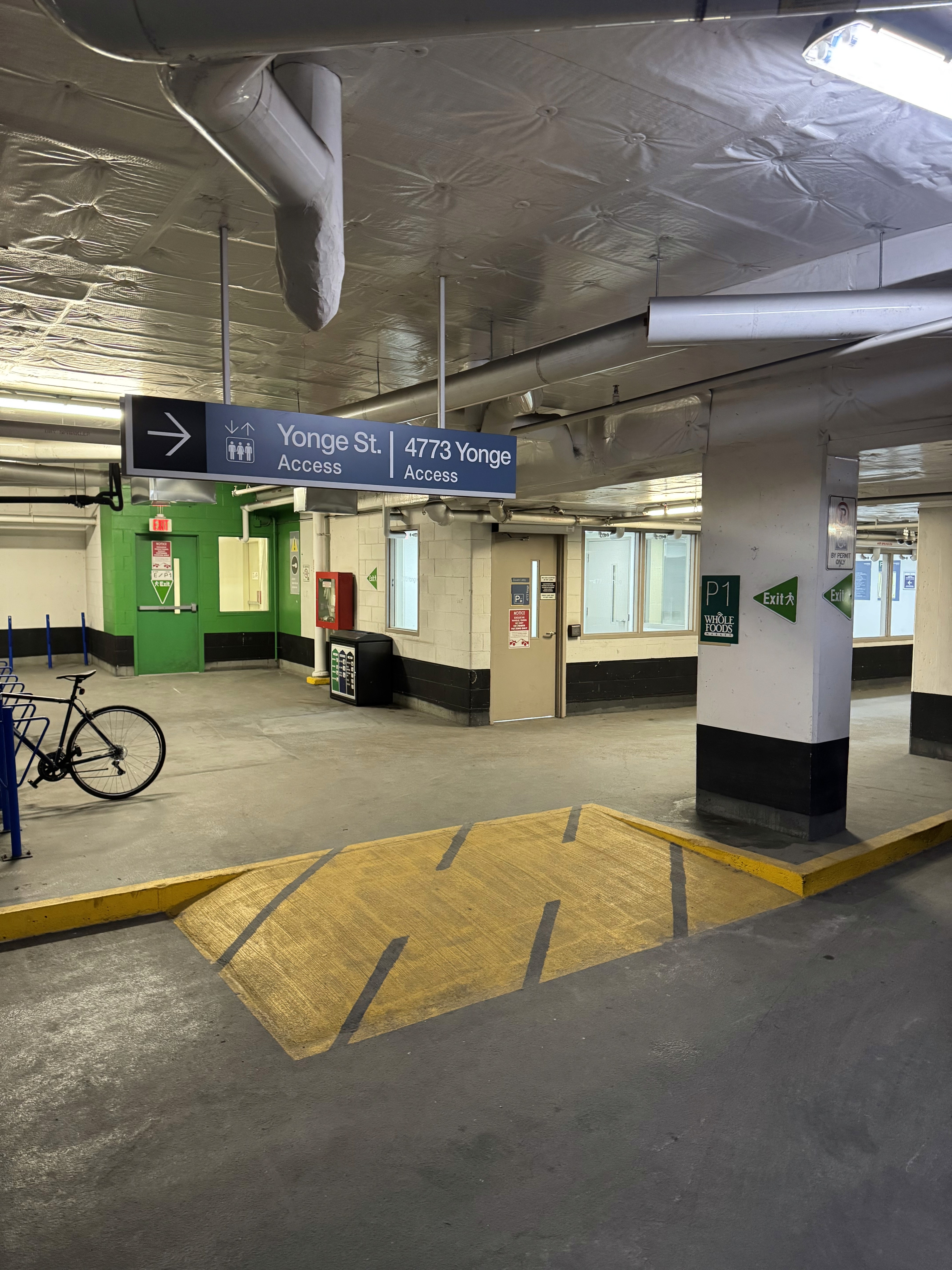 4773 Yonge Street, North York, ON - Sovrle Dental Clinic Location - Garage Elevator