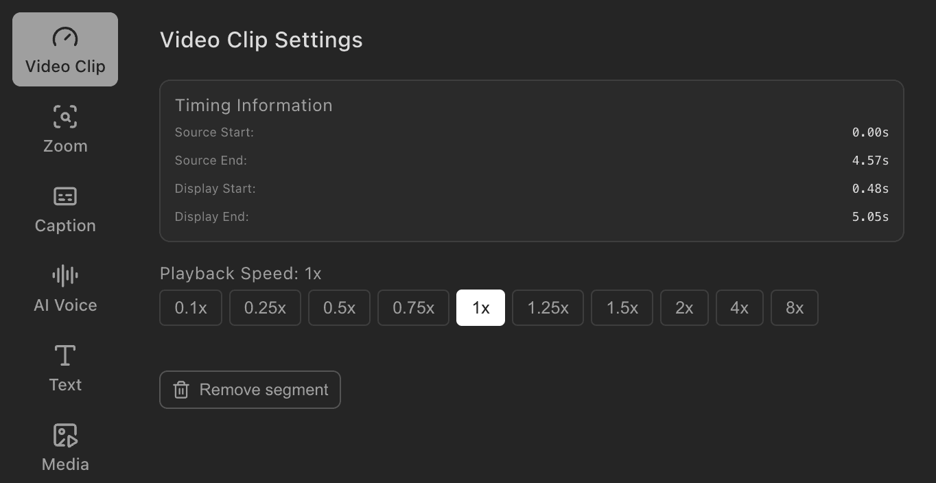 Crop area aspect ratio