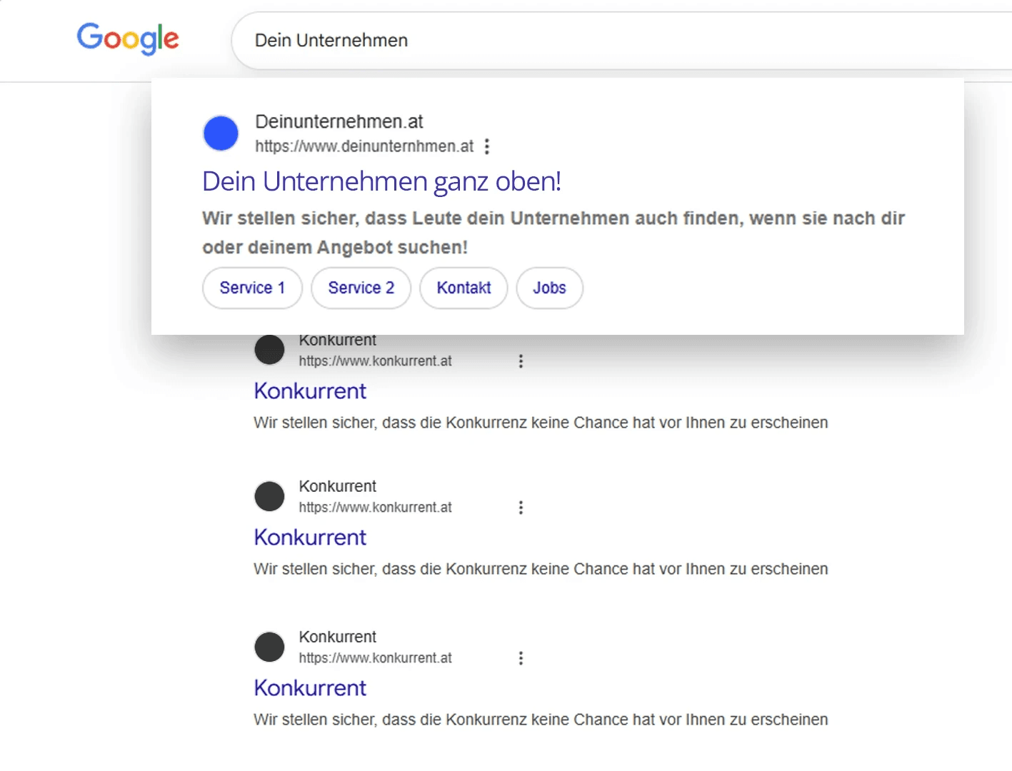 google seo search