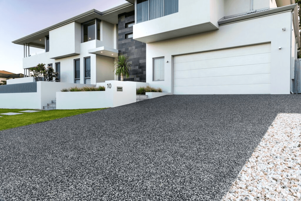 Architectural concrete exterior for a construction case study.