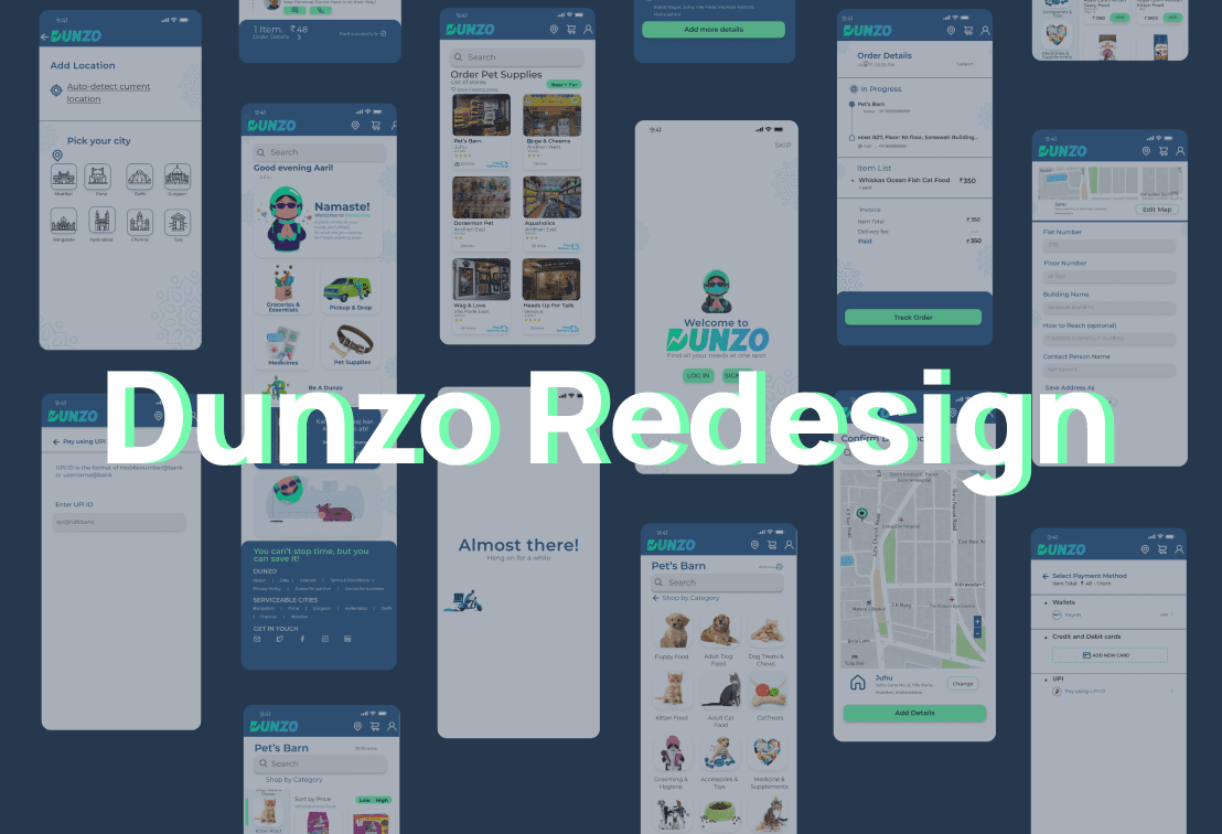 Dunzo Redesign