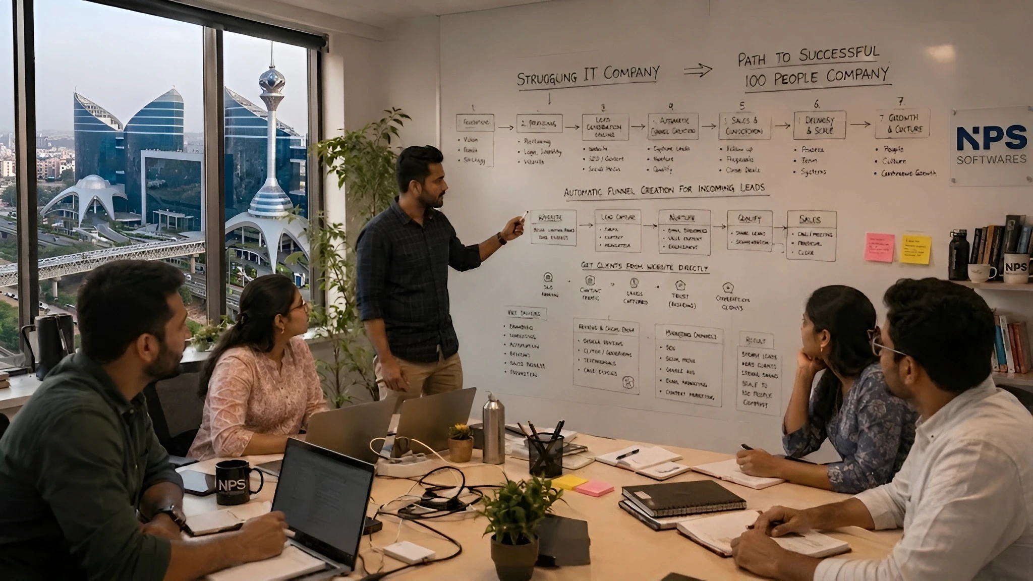 startup team and growth