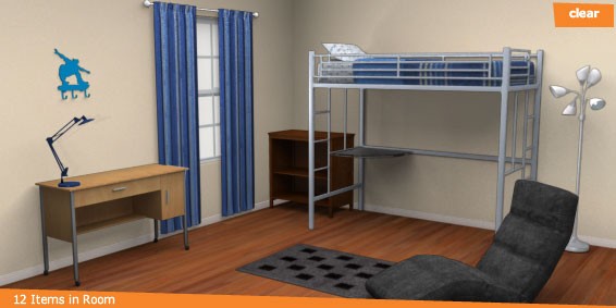 Walmart Your Zone Furnished Room
