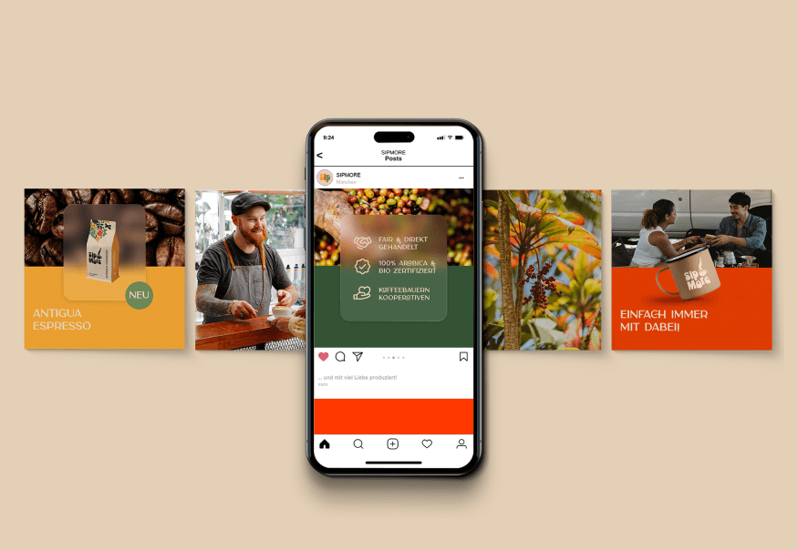 Social Media von Sipmore