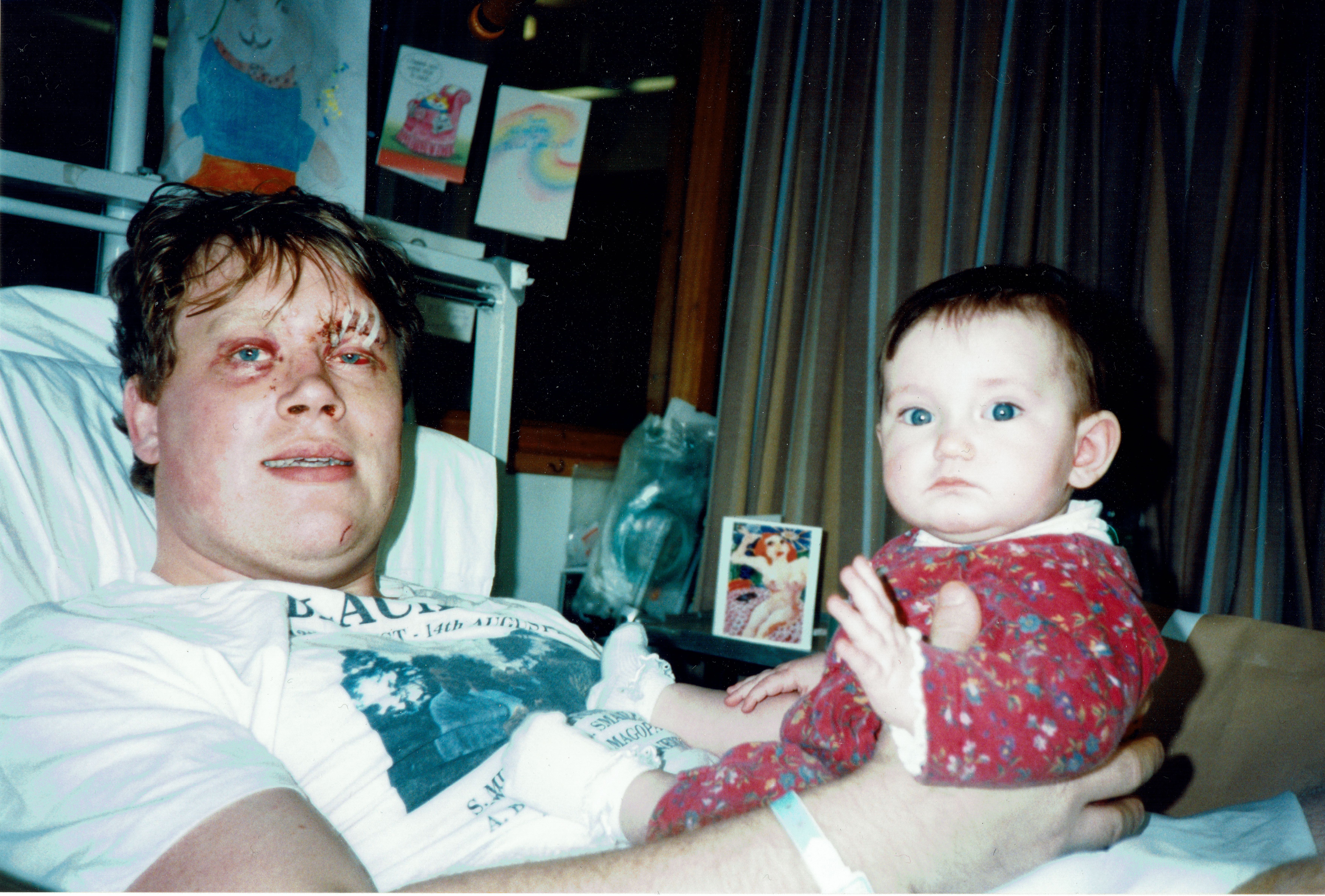 Michael Carter in a dark background