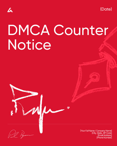DMCA Counter Notice