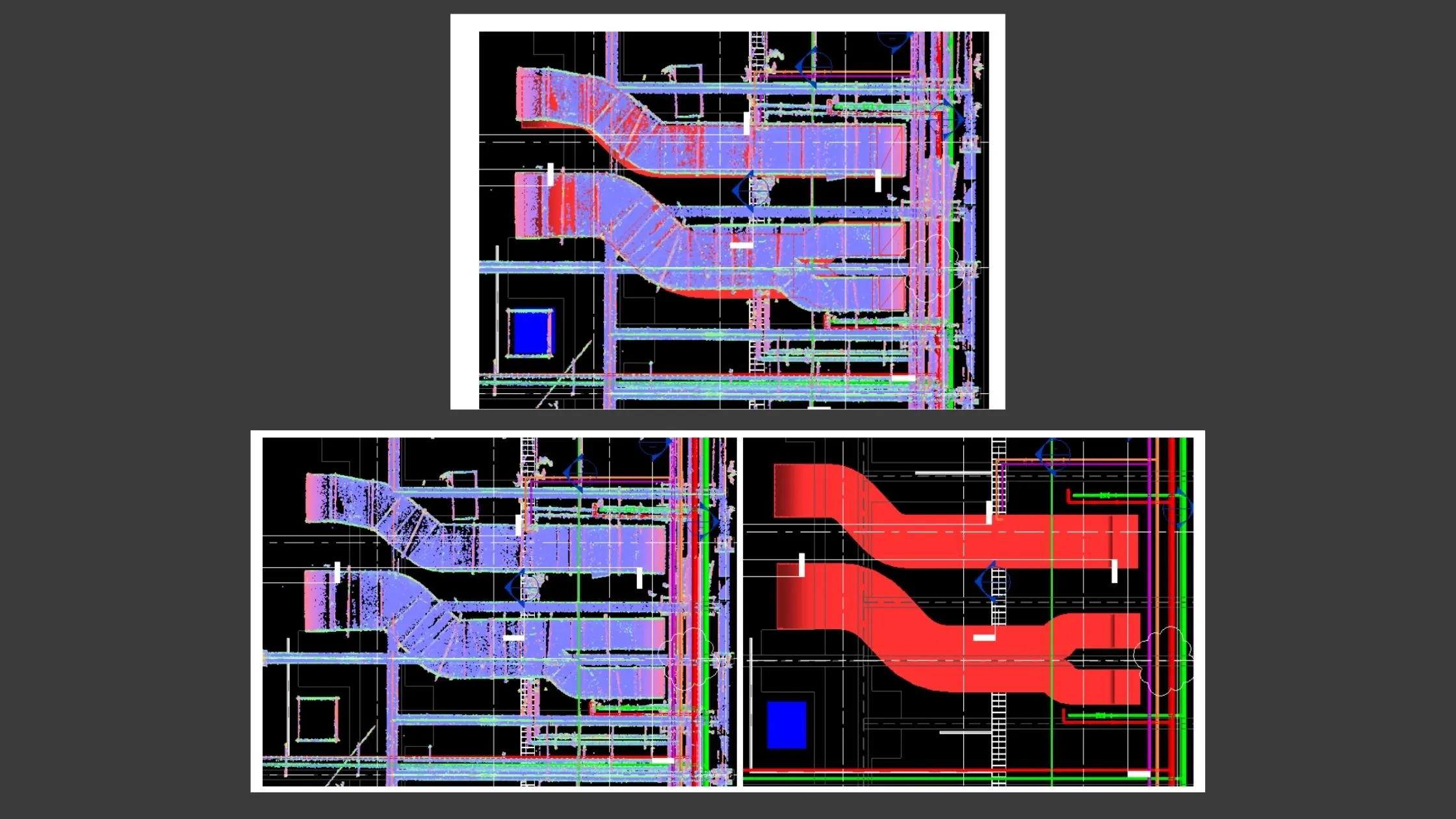 How laser scanners are used for progress monitoring, image