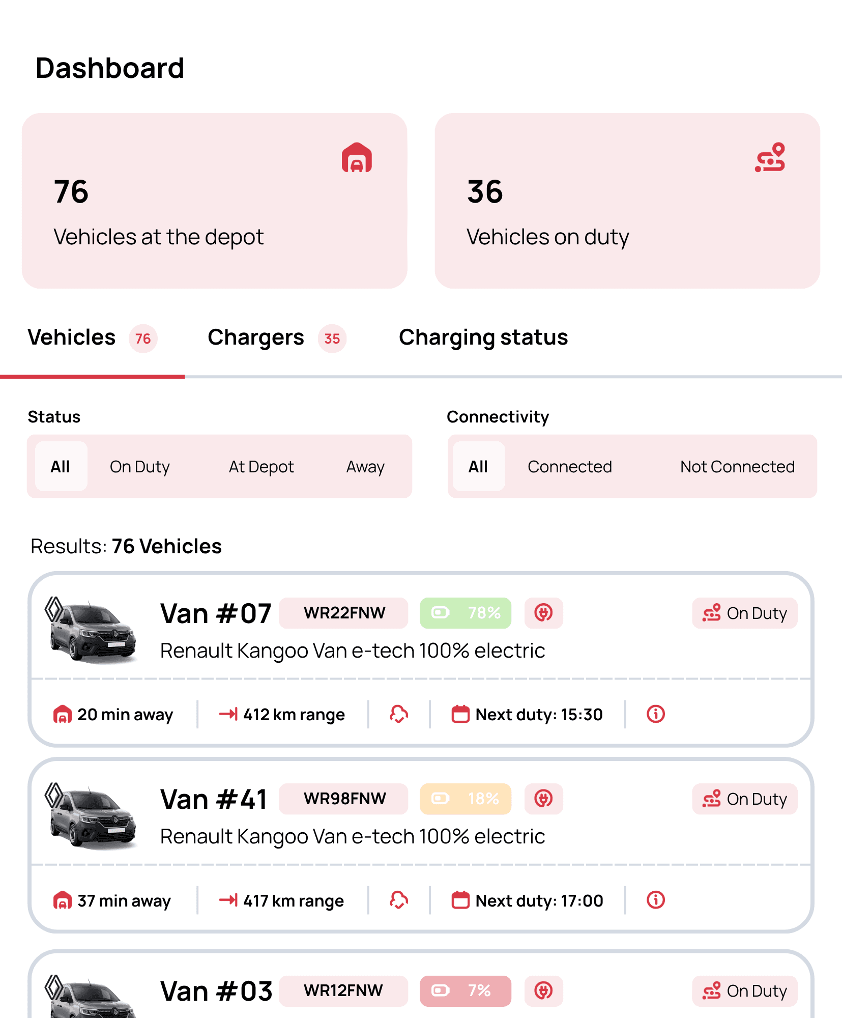 An image of Freelio's budget ui