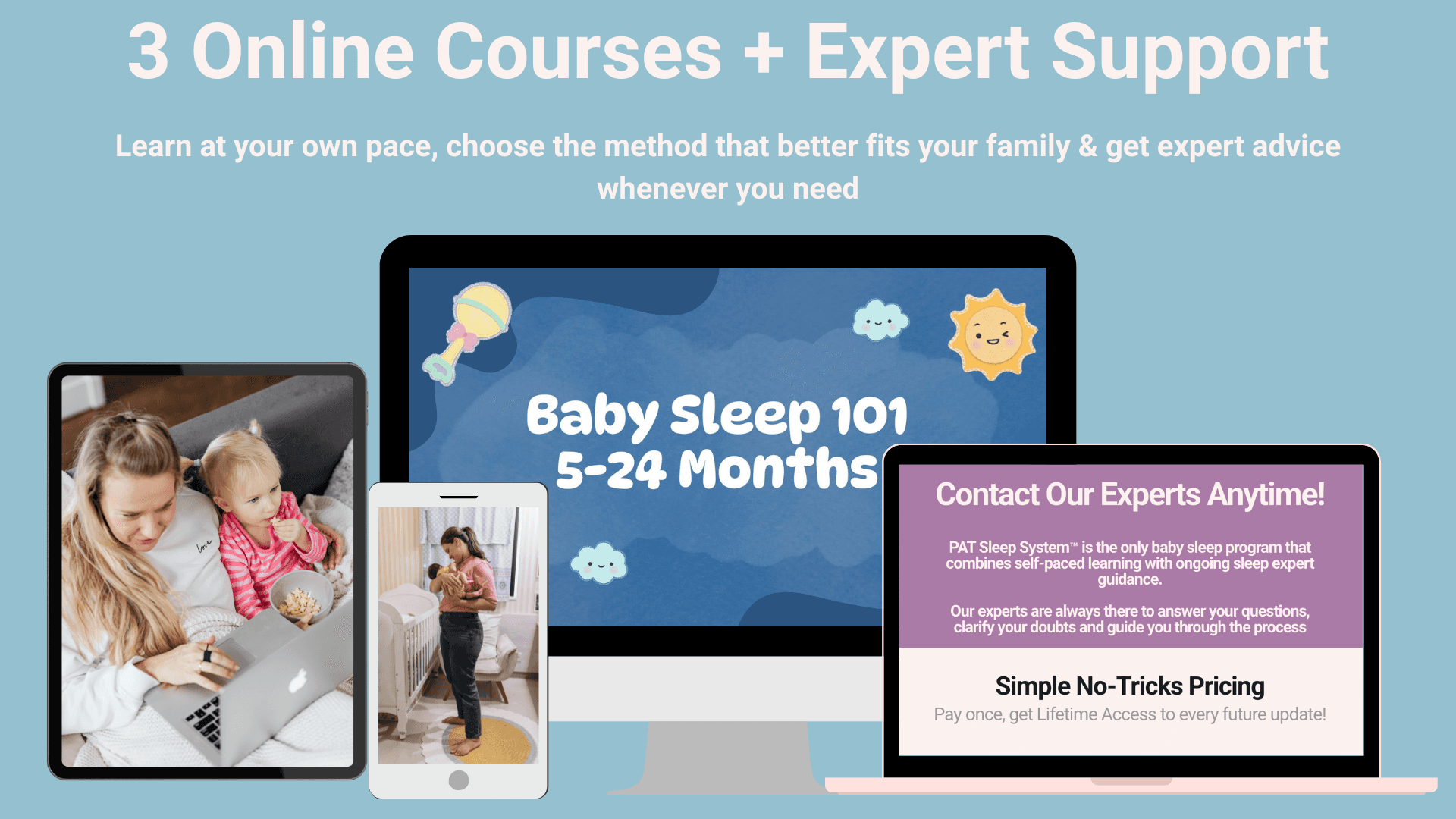 The Cozy Knights 5-24 months sleep training collection
