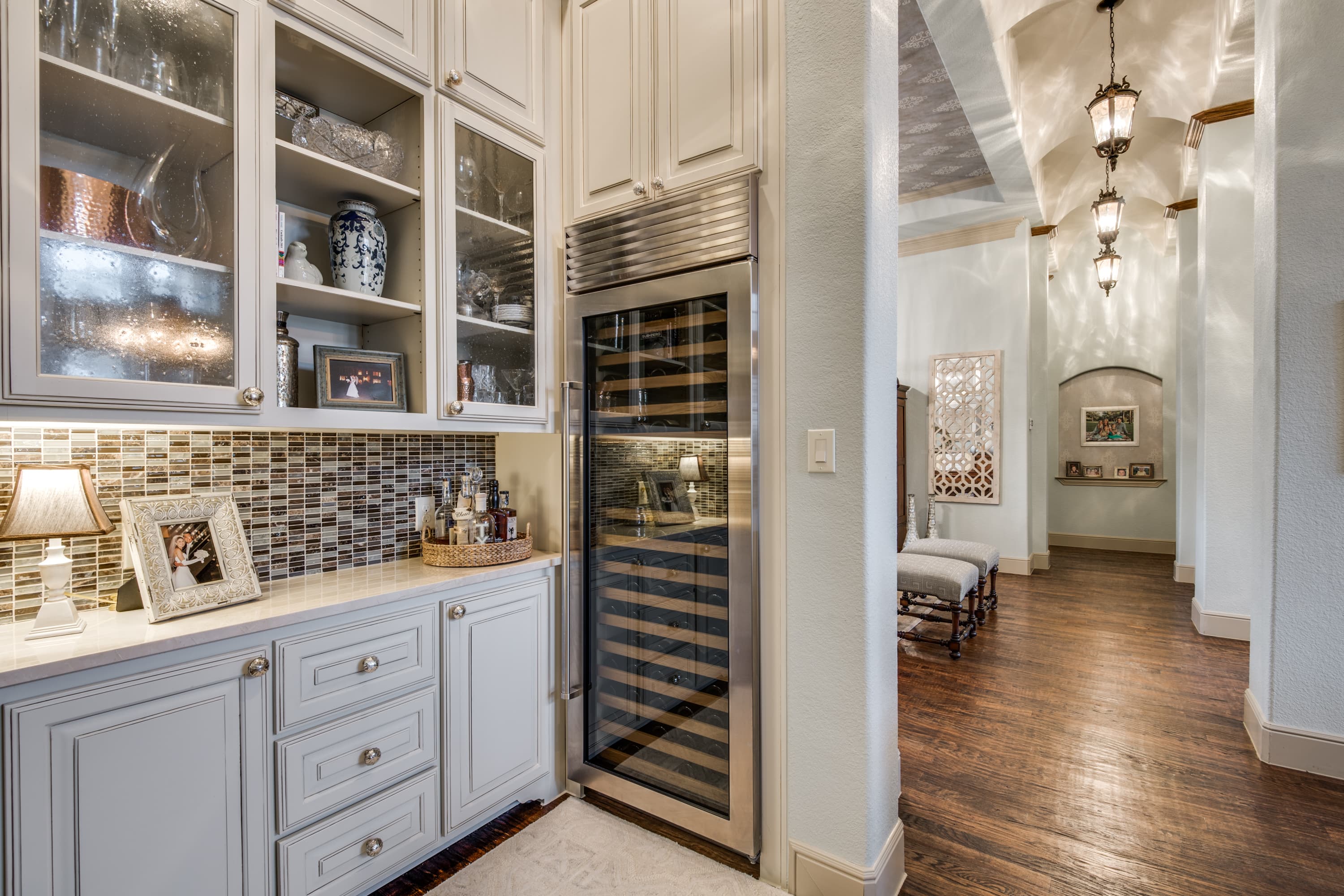 luxury wine cooler remodel
