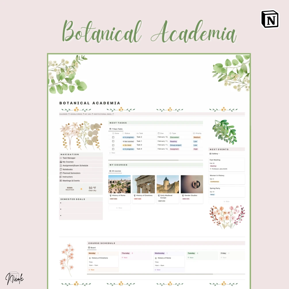 20 Best and Free Notion Templates for Students