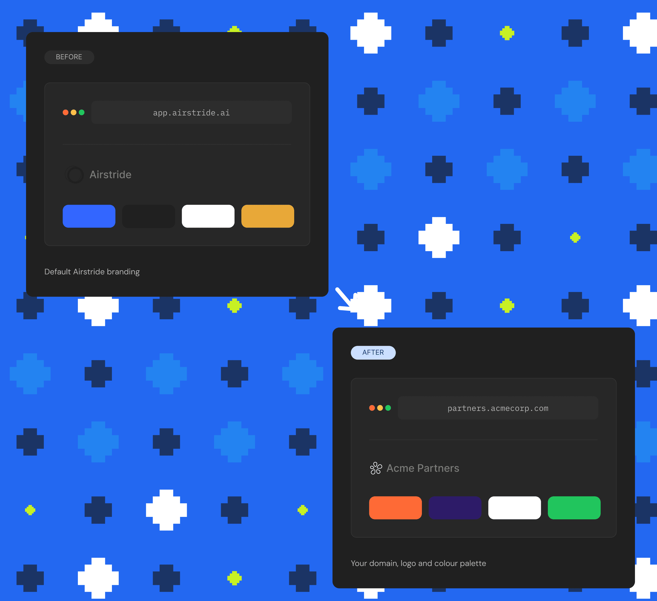 Airstride Whitelabelling.