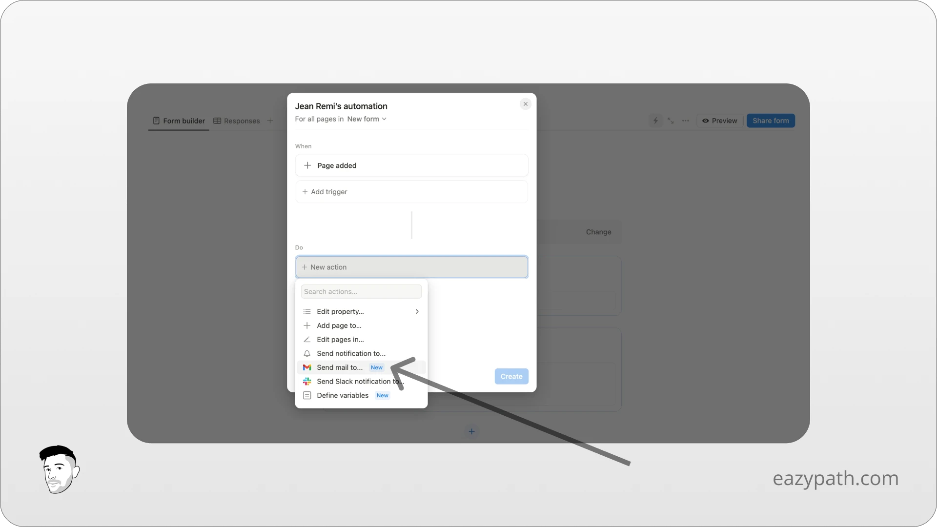 How to send an email after your form is submitted - Automation Send Email