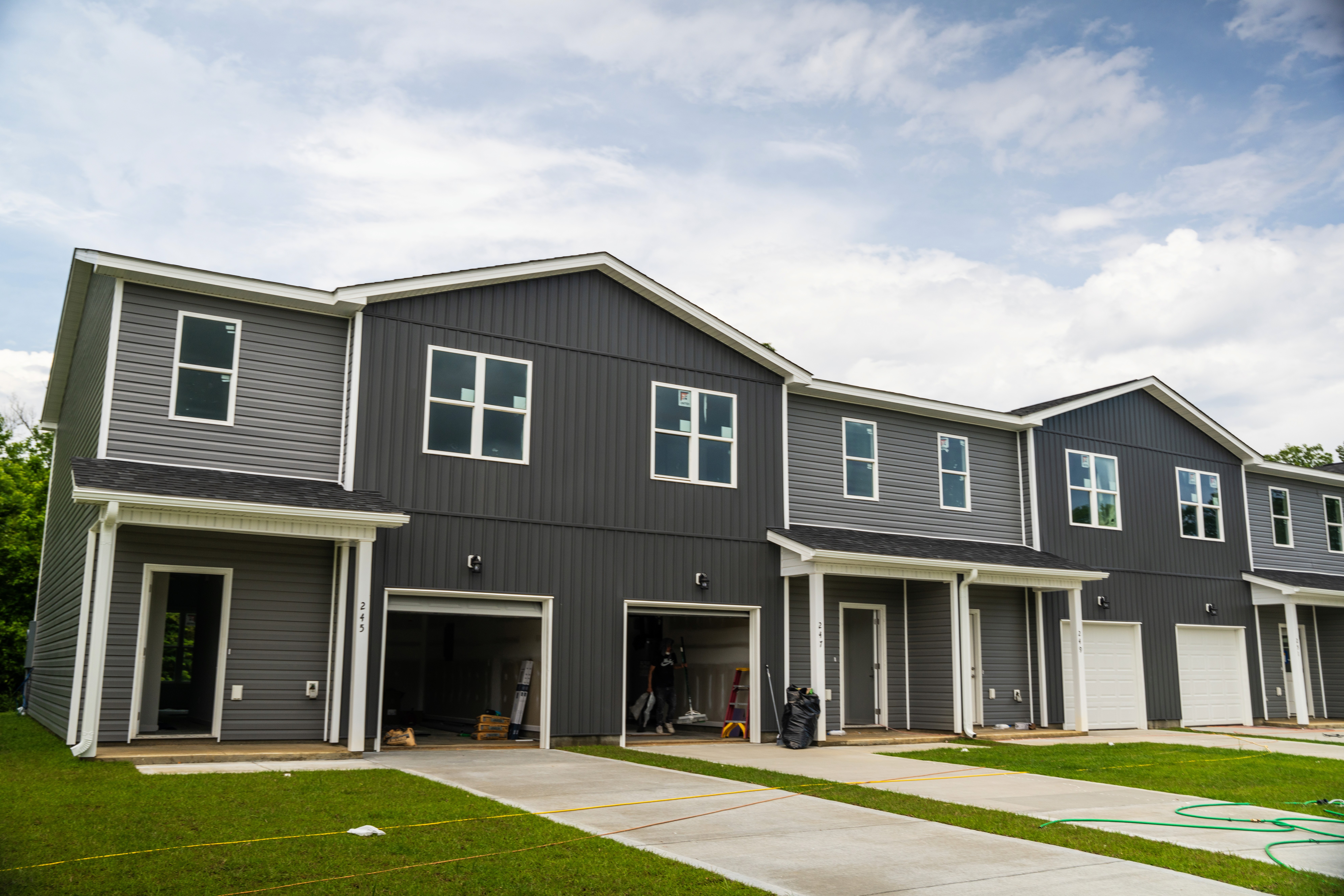 Multi-family housing construction by South Eastern General Contractors