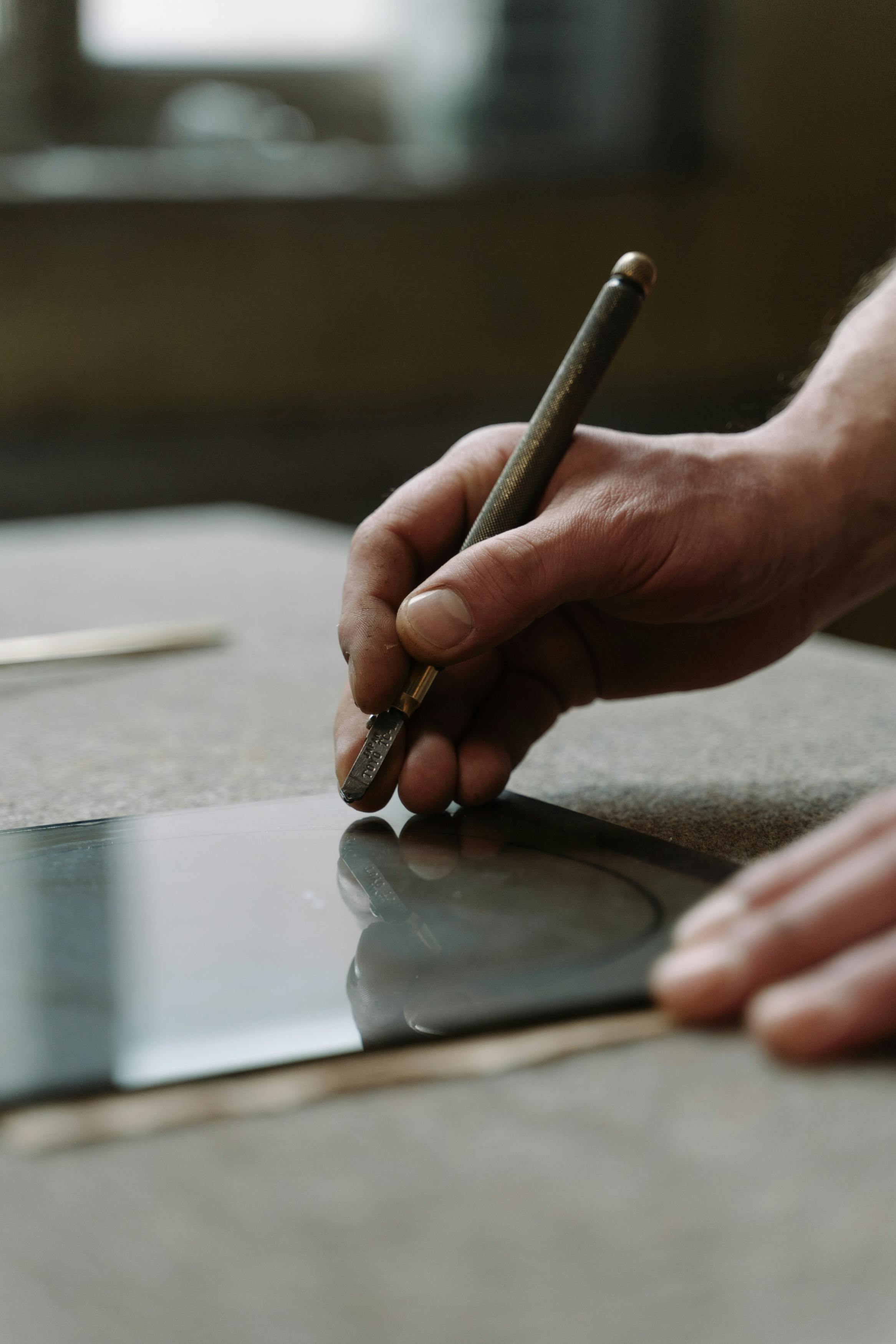 person managing their expenses on a laptop