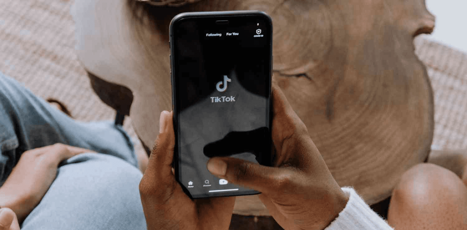 Person watching TikTok -  How to Make Brainrot Videos